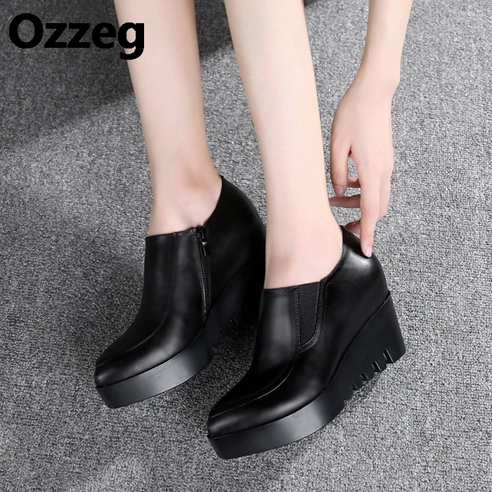 comfortable platform work shoes
