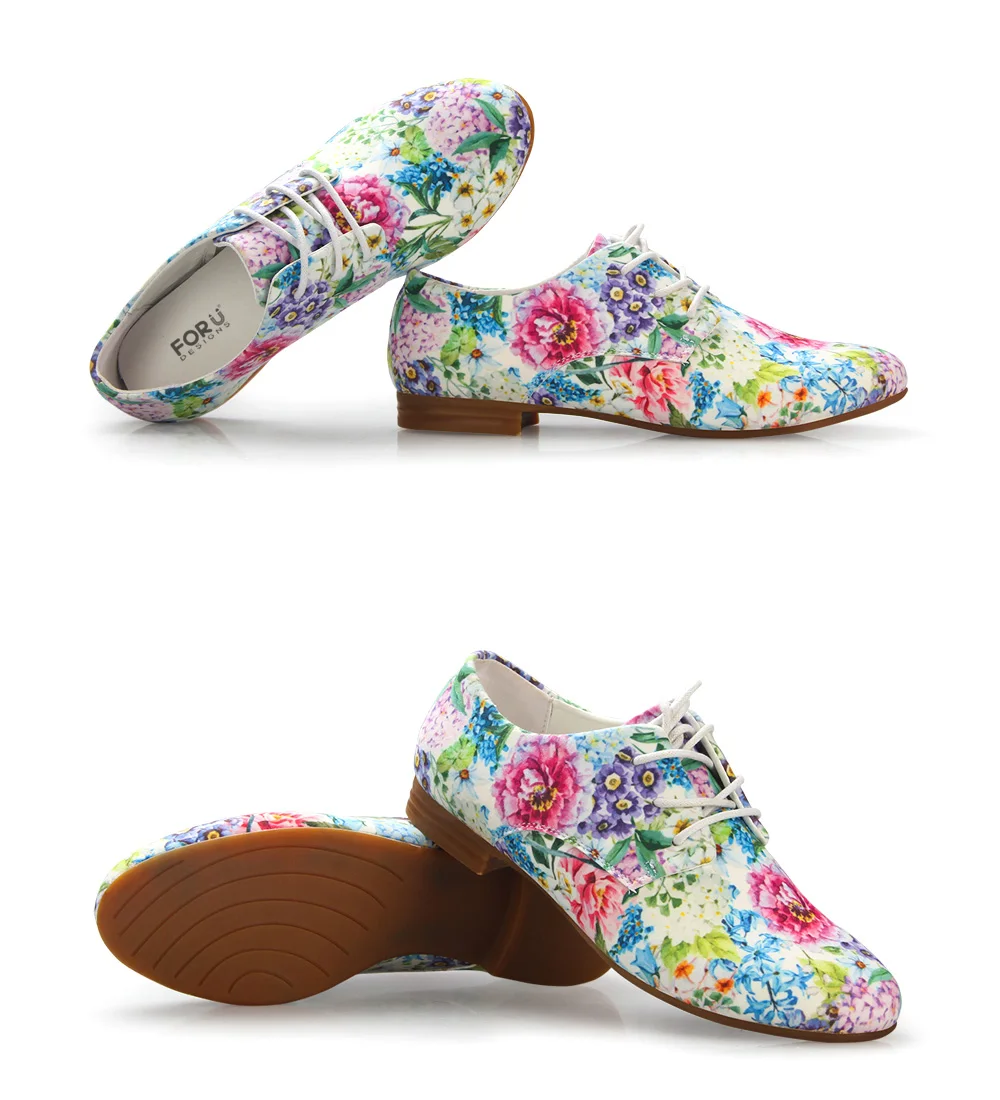 Instantarts мода Galaxy Star печатных Обувь кожаная для девочек для Для женщин летний отдых Оксфорд Обувь удобная обувь на плоской подошве для дам