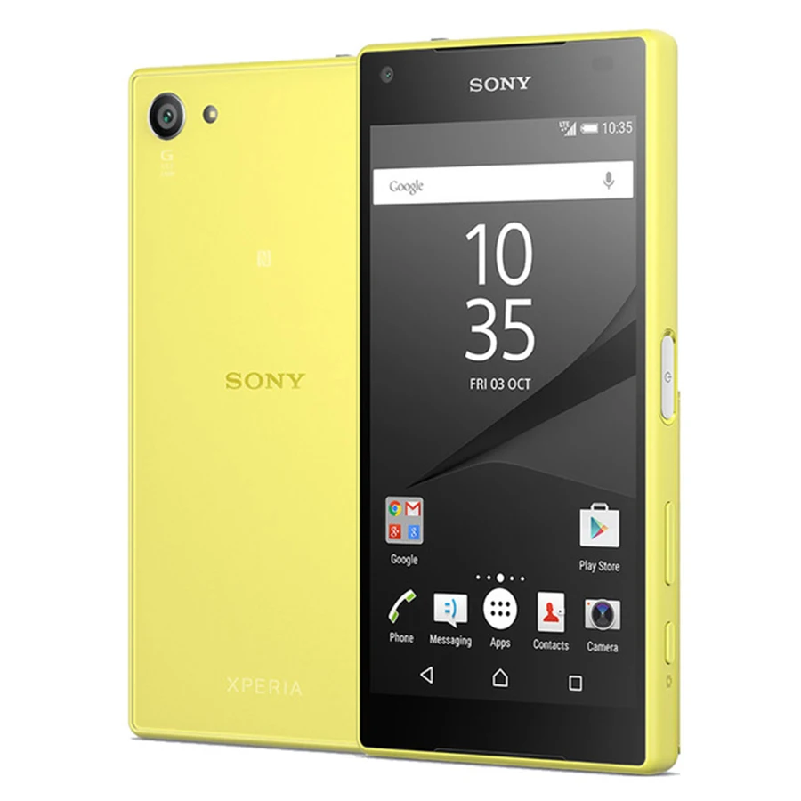 Мобильный телефон sony Xperia Z5 Compact E5823 4,6 дюймов 2 Гб ОЗУ 32 Гб ПЗУ Snapdragon 810 OctaCore 23MP камера NFC Android калфон