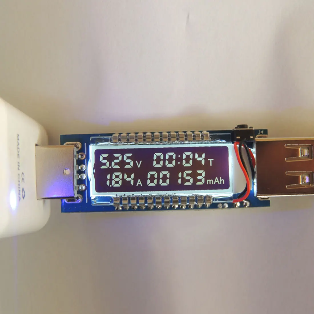 

Digital Voltmeter Ammeter DC USB Current Voltage Meter Detector Tester USB Charger Power Bank Doctor Indicator