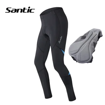 

Santic Spring Autumn Cycling Pants Sport Bike Pants 4D Padded Coolmax Road Mountain Bike Trousers Breathable Bicycle Tights