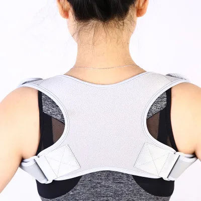 Adjustable Back Posture Corrector Clavicle Spine Back Shoulder Lumbar Brace Support Belt Posture Correction Prevents Slouching