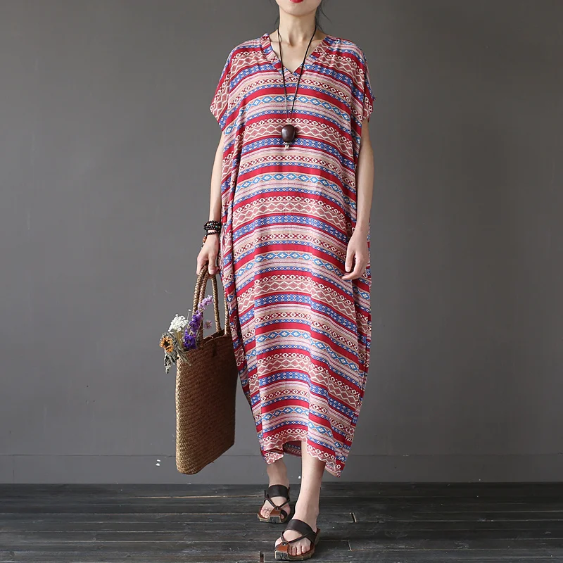 long rayon gown