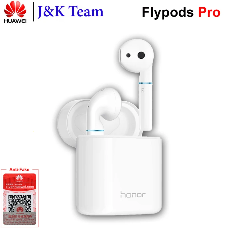 

Huawei Honor Flypods Pro Wireless earphone Hi-Fi HI-RES WIRELESS AUDIO Waterproof IP54 Tap control Wireless Charge Bluetooth 5.0