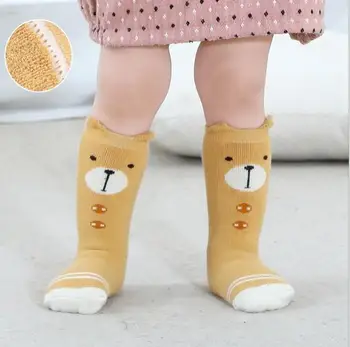 

Combed cotton winter thick children's stockings infant baby towel three-dimensional small tube terry stockings