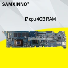 UX31E Motherboard I7 2677 CPU 4GB RAM For ASUS UX31 laptop Motherboard UX31E Mainboard UX31E Motherboard