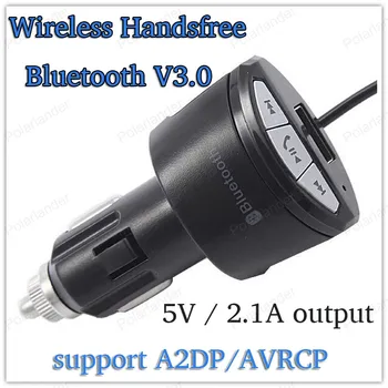 

Bluetooth hands-free phone Wireless mini Bluetooth V3.0 MP3 Player support A2DP/AVRCP wheel remote control Bluetooth