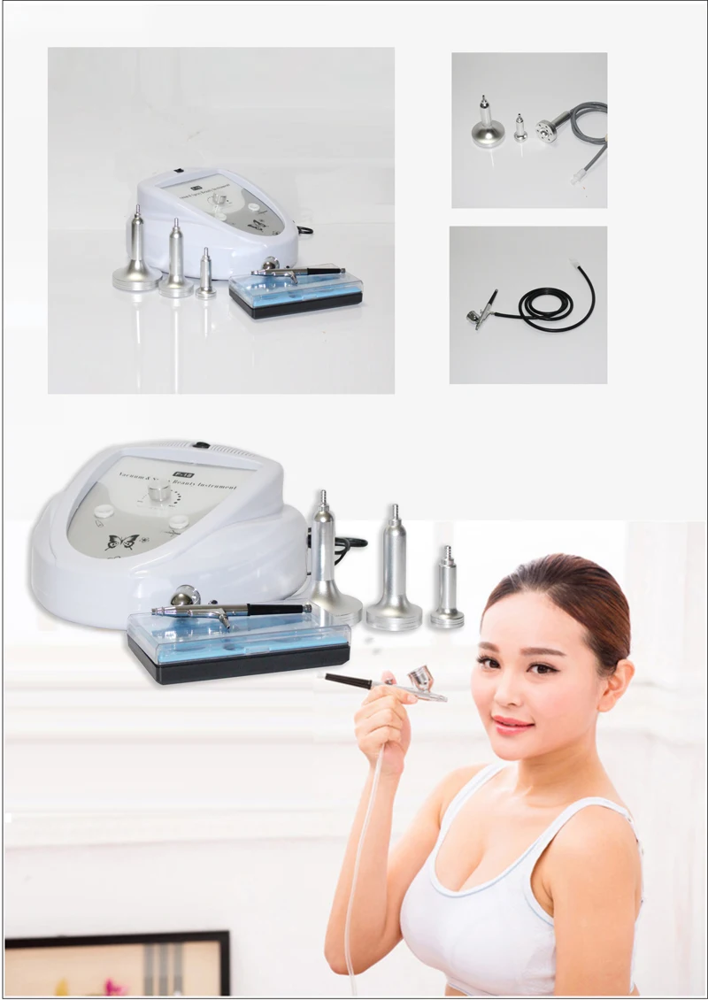 

Oxygen infusion facial skin rejuvenation vacuum slimming massage device