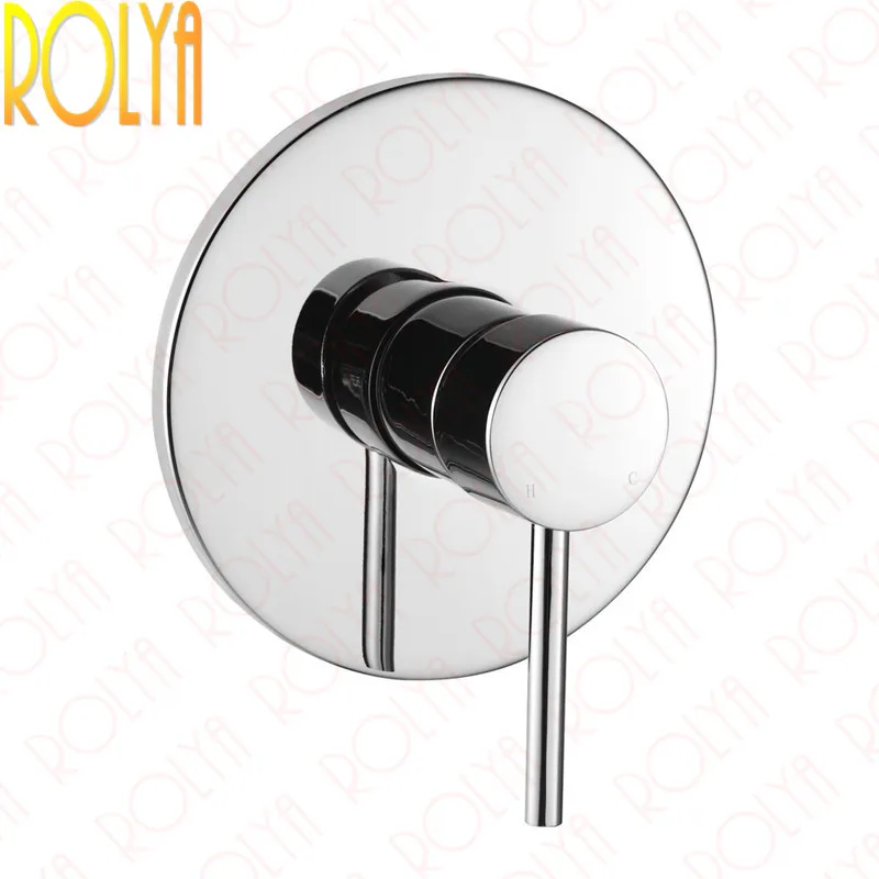 

Rolya Ronda Wall Mount Bathroom Shower Control Valve Trim Into the wall Hot and cold Bath & Shower Faucets