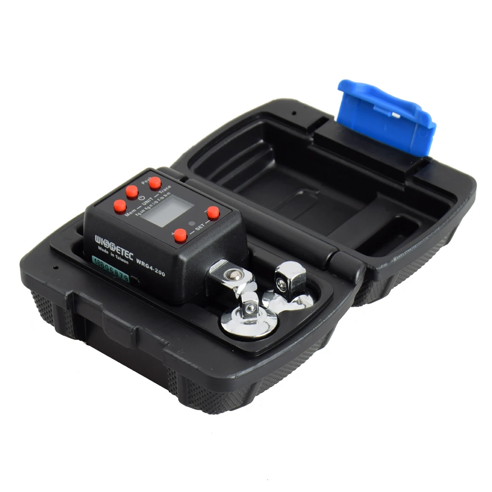 

Digital Display Torquemeter Adjustable Torque Meter 10-200Nm Professional Universal Wrench With LED Light Flash Sound Alarm
