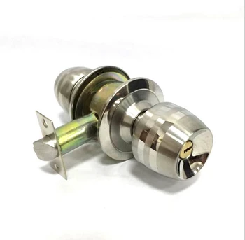 

Ball Door Lock Hot Indoor Room Door Lock Stainless Steel Double Steel Door.