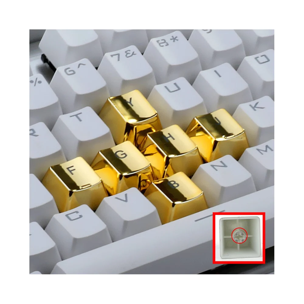 Механическая клавиатура FFFAS keycap PBT kit модификатор колпачок вишневый