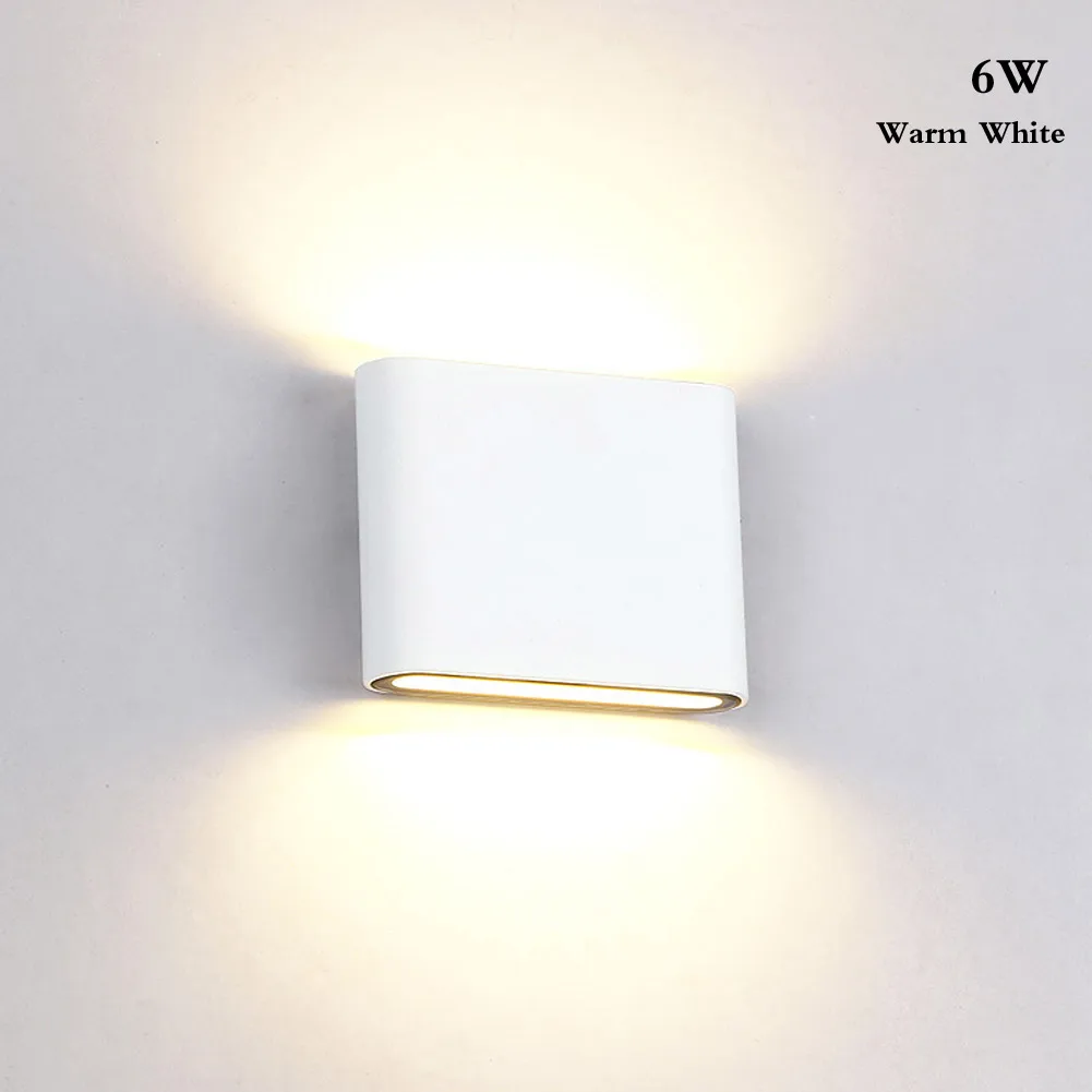 Dual Head Outdoor LED Aluminum Light Bedside Corridor TV