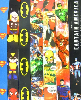 

Wholesale Mix 100 Pcs Batman/Superman Lanyards Straps Mobile Phone,ID Card,Key + Free shipping L-A11