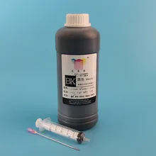 500 мл универсальные черные чернила для заправки набор чернил для EPSON ME200 30 300 33 R210 R230Printer СНПЧ картридж для принтера чернильный изображения чернилами