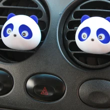 Автомобильный-partment, хит, 1 набор, автомобильный Стайлинг, освежитель воздуха, автомобильный Кондиционер, вентиляционный парфюм, панда, глаза прыгают, 6 цветов, Parfume