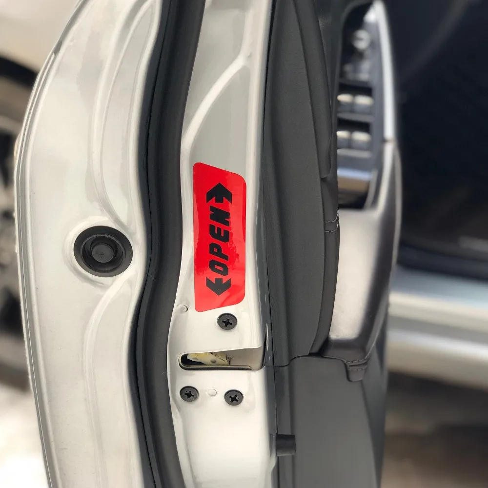 Открыто на автомобильную дверь Предупреждение Стикеры чехол для Kia Ceed Mohave OPTIMA Carens