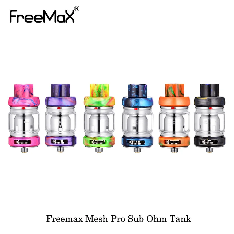 Электронная сигарета Freemax Mesh Pro Sub Ohm Tank 6 мл 0 2 Ом/0 15 Ом сетчатая катушка и 810