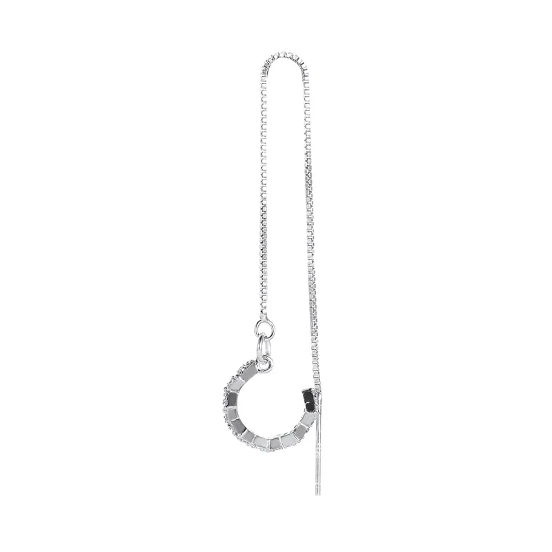 1 шт. металлические серебряные серьги-клипсы с кисточками для женщин, ушные браслеты бижутерия, серьги в стиле панк, Модные женские ювелирные изделия, подарок