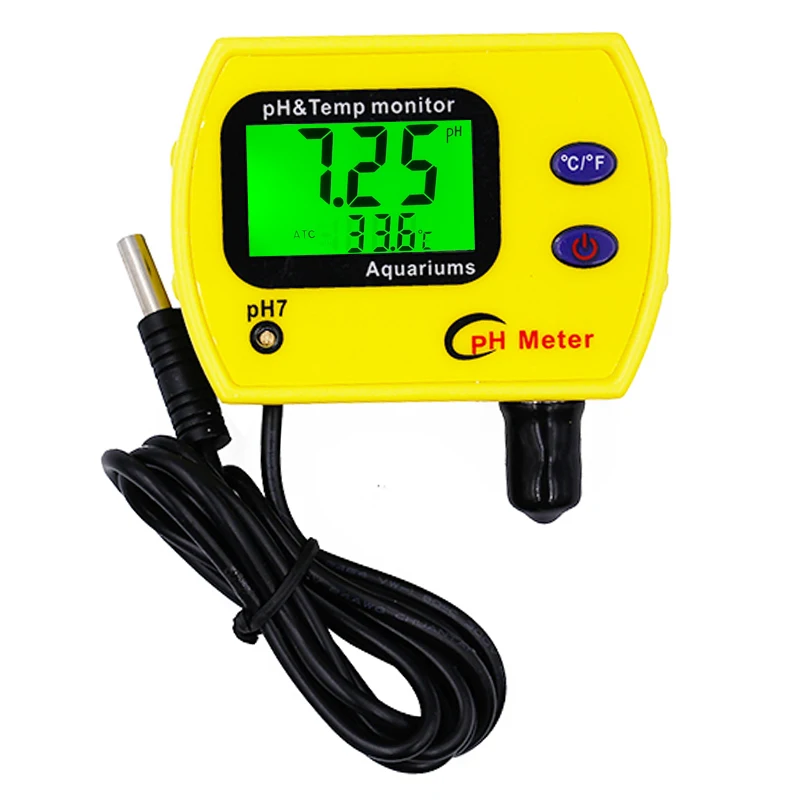 

Professional Portable indicator pH TEMP Meter test Aquarium Acidimeter Analyzer water quality purity tester pH 0.00 ~ 14.00