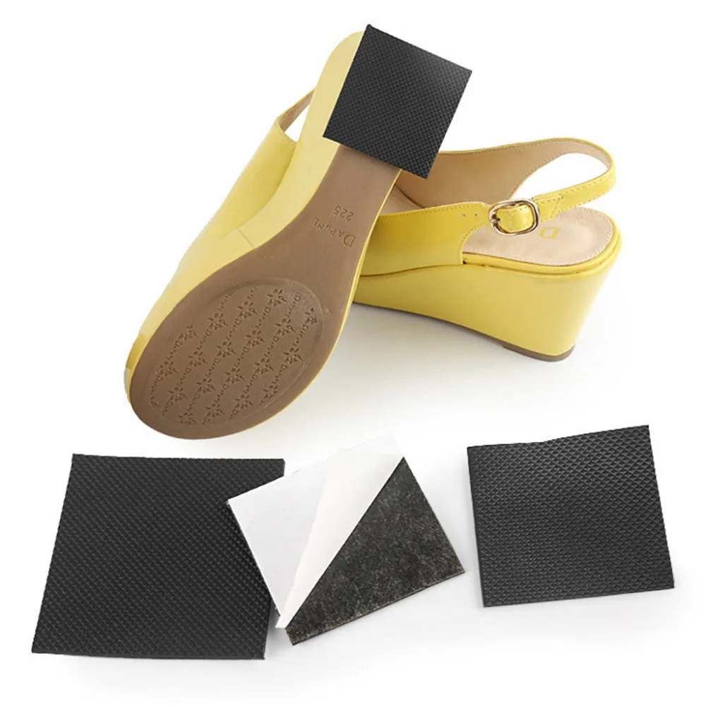 EYKOSI 1 Pair Insole Sticker High Heel Women Shoes Non Slip Tape Black