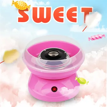 

Electric DIY Sweet Cotton Candy Maker Marshmallow Machine MINI Portable Cotton Sugar Floss Machine STOCK Kids Family Gift HWC