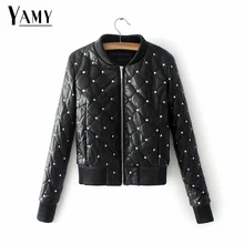 Новая кожаная женская куртка chaqueta mujer jaqueta de couro, пальто на молнии с длинным рукавом, черная корейская модная одежда