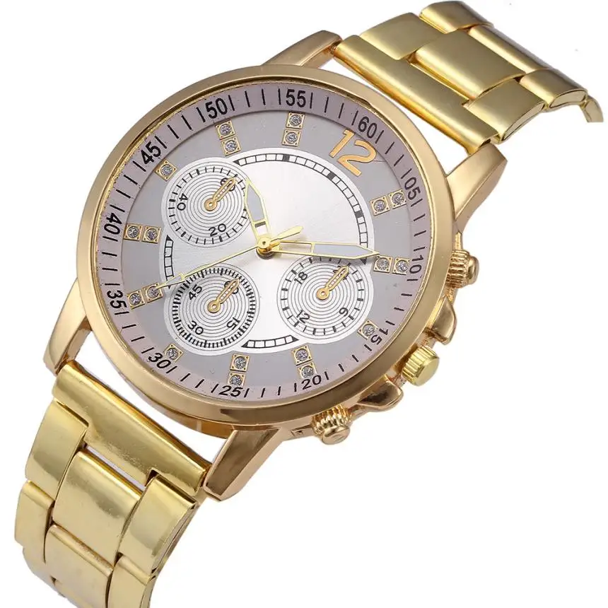 Мужские и женские часы люксовый Топ бренд розовое золото из нержавеющей стали спортивные часы Reloj модные наручные часы 18Jul19