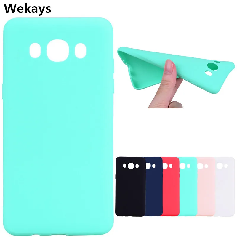 

Candy Colors Soft Silicon TPU Funda Case For Coque Samsung Galaxy J3 J5 J7 2016 J310 J310F J510 J510F J710 J710F Back Cover Case