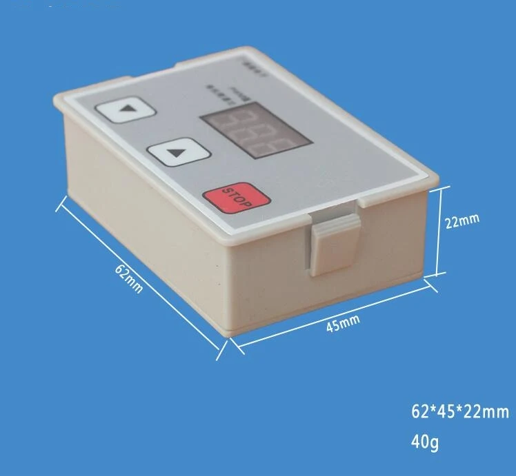 Цифровой дисплей 0 ~ 100% Регулируемый DC 12V 24V 5A 120W ШИМ контроллер скорости двигателя