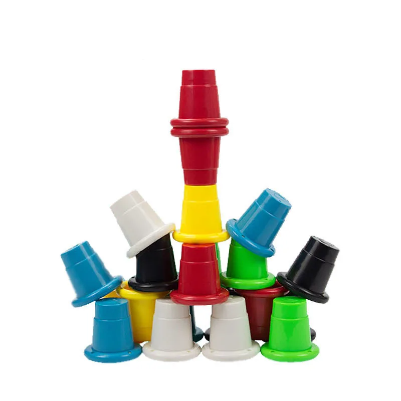 

DIY Early Education Creative Building Block Toys Magnetically Overlapping Cup Children's Magnetically Overlapping Cup Toy Gift