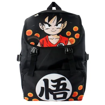 

Anime Nylon Waterproof Laptop Backpack/Double-Shoulder Bag/School Bag Printed with Son Gohan of Dragon Ball
