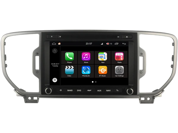 S190 Android 7.1 dvd плеер автомобиля для Kia Sportage 2016 автомобильные аудио стерео