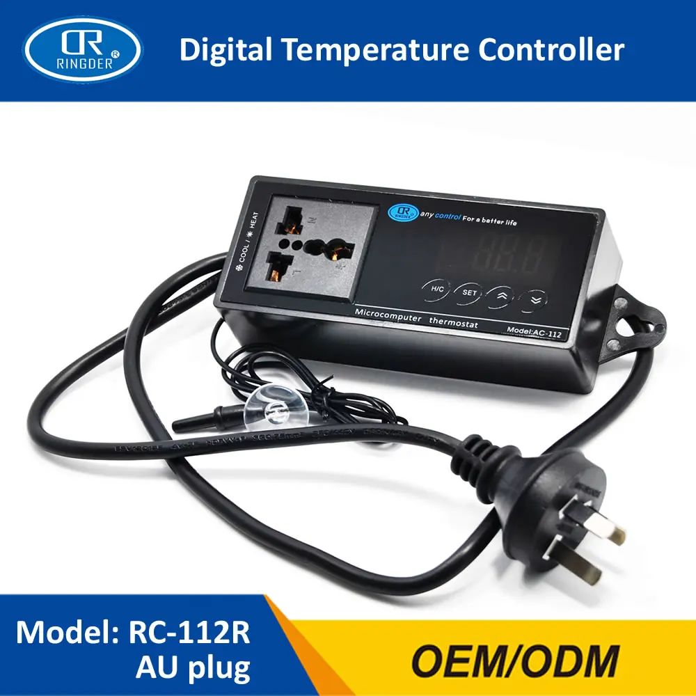 RC-112R DIGITAL TEMPERATURE THERMOSTAT 2