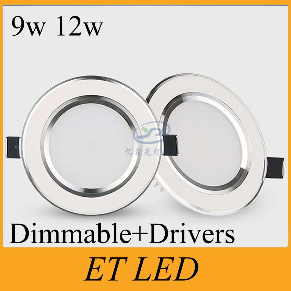 

Dimmable LED Downlight 7W 9W AC85-265V CREE SMD5730 LED Spot Lights Recessed Down light Light Bulb indoor home lights CE&SAA FCC