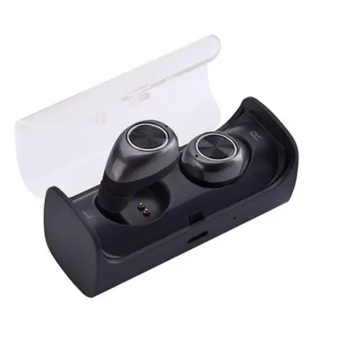 

2017 HOT! TWINS Double Bluetooth Earbuds TWS10 True Wireless Mini In Ear Stereo Headset Earphone with Charging box for phones