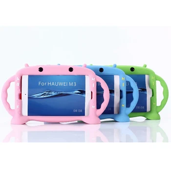 

For Huawei Mediapad M3 8.4 Case BTV-DL09 BTV-09 Safe Silicon Shockproof Cover for Huawei M3 8.4 Child Case Fundas Cute Cartoon