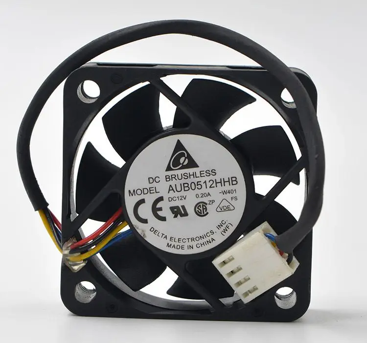 10 шт. AUB0512HHB W401 DC12 в 5015 А 5 см 50x50x15 мм 4 контактный Вентилятор охлаждения сервера