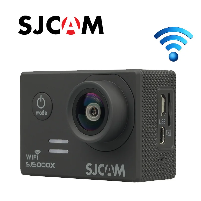 Оригинальная SJCAM SJ5000X Elite с Wi-Fi 4 K 24fps 2 K 30fps Спортивная прямого видения с гироскопом HD DV камера для дайвинга на глубину до 30 м экшн-Камера