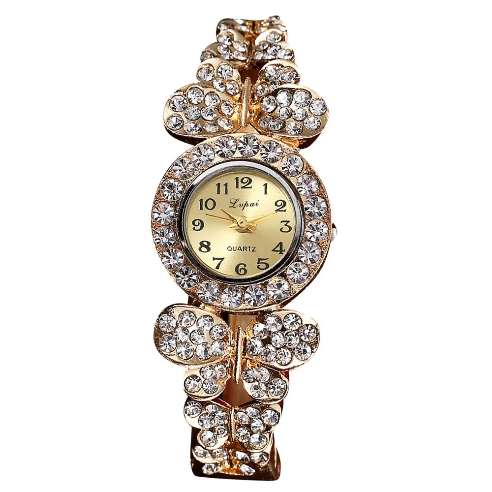 LVPAI Stone Watches Womens 2019 Fashion Watch Luxury Butterfly