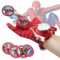 Косплей Marvel Мстители супер перчатки с героями Laucher Человек-паук Бэтмен Железный человек один размер перчатки ганты реквизит