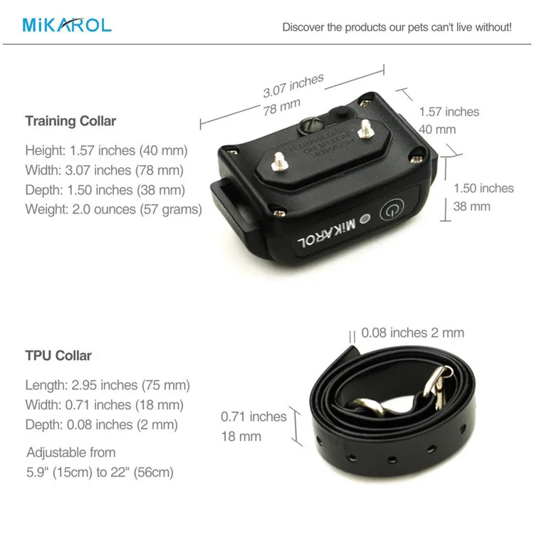 PET998DB Pet Collar