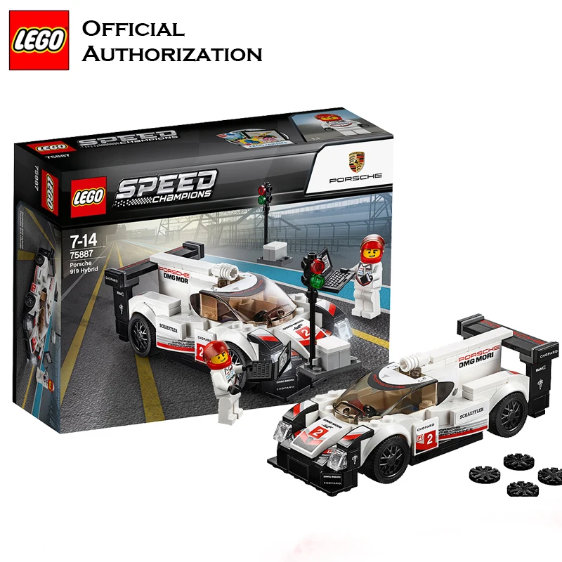 

LEGO DIY Building Blocks Porschese 919 Super Cars Series Racing Car Brick Creative Toy For Children Birthday Gift Brinquedos