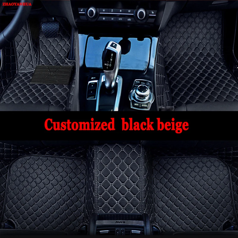 Custom fit car floor mats for Hyundai Santa Fe ix35 Tucson Elantra