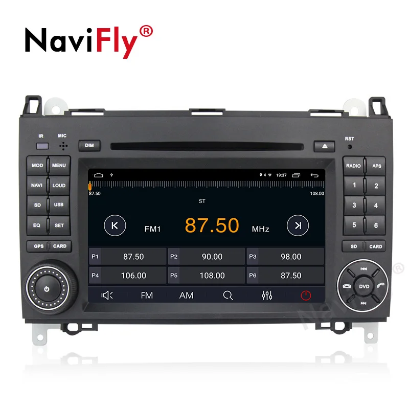 Discount Navifly Android9.1 RDS OBD2 DAB Car Multimedia player For Mercedes Benz B200 A B Class W169 W245 Viano Vito W639 Sprinter W906 3