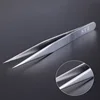 STZ 1pcs Stainless Steel Eyelash Extension Tweezers Straight Curved Curler For Eyelash-false Clip Makeup Nail Art Tools S01-05 3