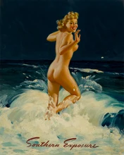 Free shipping Nude oil painting about sex women frameless posters and Pictures Oil Painting On Canvas Home Decoration RZ038