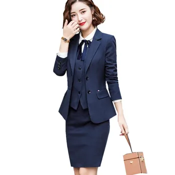 

4 Pieces Set of Jacket+Skirt+Pant+Vest 889820-2