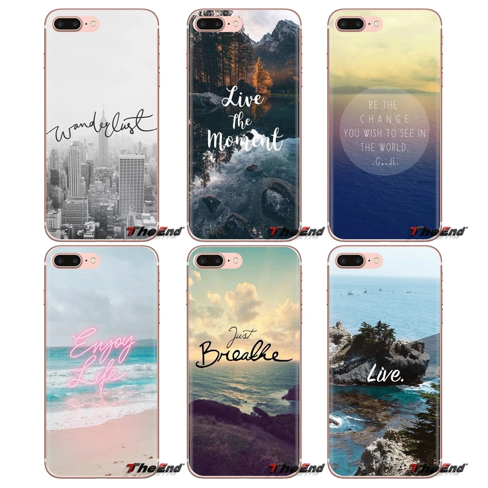 

For Huawei Nova 2 3 2i 3i Y6 Y7 Y9 Prime Pro GR3 GR5 2017 2018 2019 Y5II Y6II Scenary Travel Breathe On The Way Soft Shell Cover