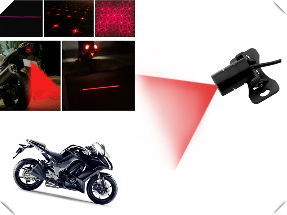 

Car and motorcycle LED laser fog light signal personality for YAMAHA TRophy SE TT 600 FZR 600 FZR 600R 400 RR RRSP FZ600 TRX850